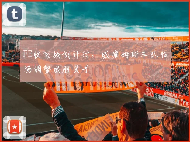FE收官战倒计时，威廉姆斯车队临场调整成胜负手